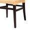 Baxton Studio Lingga Modern Bohemian Dark Brown Mahogany Wood and Natural Rattan Dining Chair 228-13101-ZORO - alternate 2